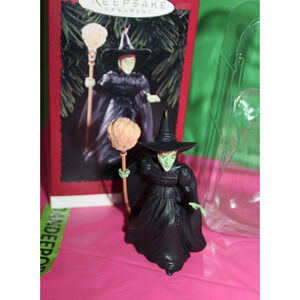 Hallmark Keepsake Wizard Of Oz Witch Of West Christmas Holiday Ornament 1996 554